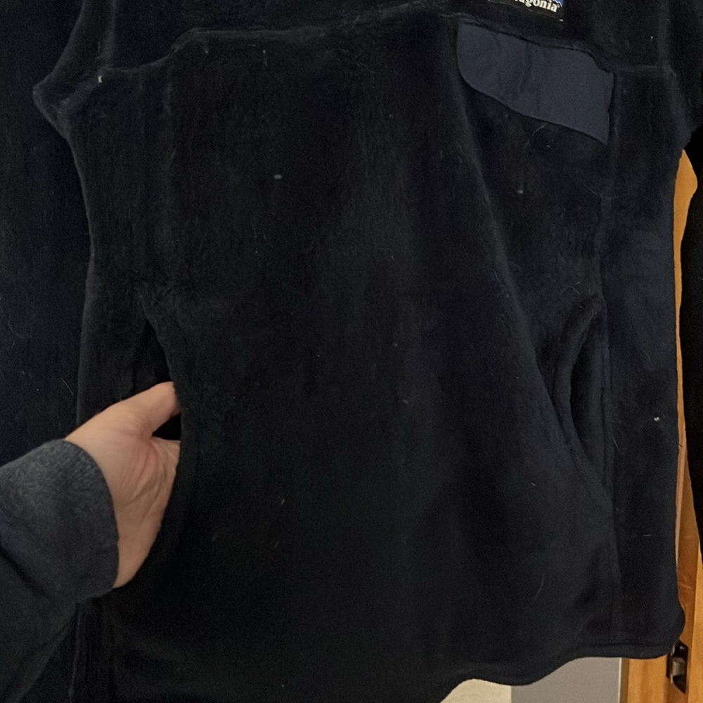 Navy Blue Patagonia Quarter Snap Fleece - image 4